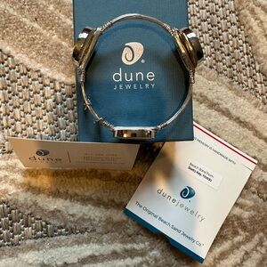 Dune Jewelry Silver Bracelet - Made with sand from Siesta Key